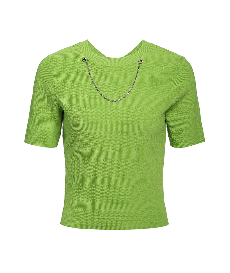 ochirly欧时力2022新款春装拼接不规则荷叶边短裙牛仔半身裙女灰蓝620