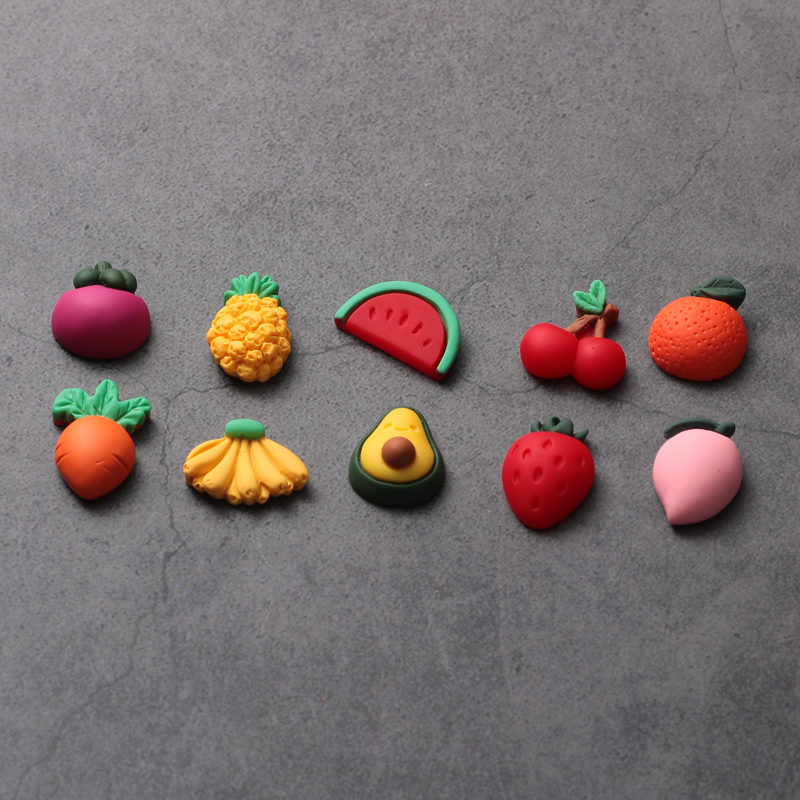 蔬菜玩具水果蔬菜草莓微缩食玩迷你模型厨房超市过家家仿真超小食物