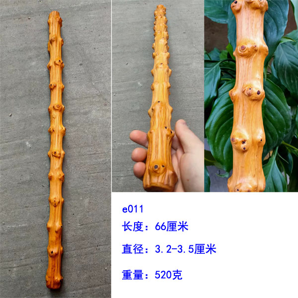 云南对节木短棍手工原木棍个性手把件精品文玩摆件疙瘩棍按摩把玩黑色