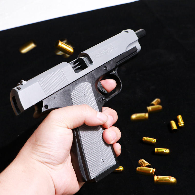 抛壳手炝自动回膛 洛洛克18全自动反吹纯空仓挂机玩具抢m191l儿童男孩