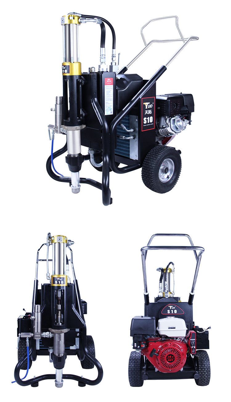 【进口品质 】厚型防火涂料喷涂机聚氨酯js防水材料喷涂机腻子粉喷涂