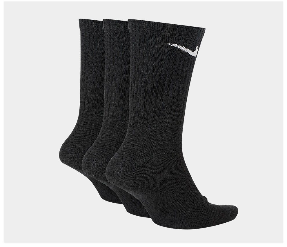 耐克训练袜子男3双nikeeverydaylightweightcrewsx7676sx7664100l