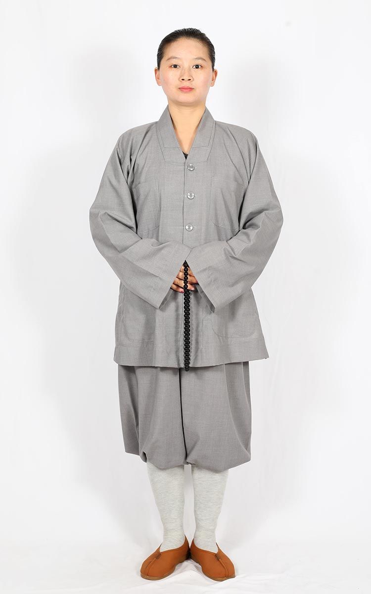 袈裟僧衣方丈服装高档刺绣千佛衣全套僧衣僧服棉质短褂短套男夏天出家