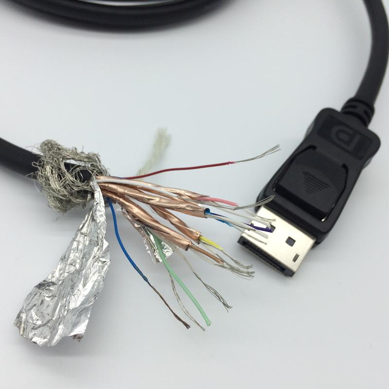 原装dell戴尔dp线显示器连接线视频线公对公1.2版1.4版144hz165hz 1.