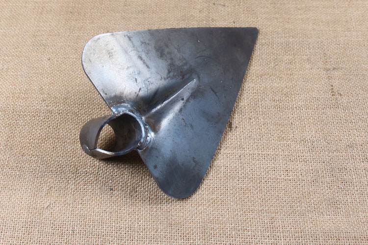 三角锄头钢锻打三角耙矿山工地耙 石头 铁尖耙 三角平耙耙子 三山牌