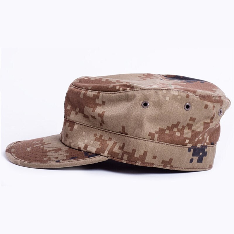 索絮际华品质迷彩作训帽户外体能训练帽鸭舌帽防晒遮阳帽平顶帽战术