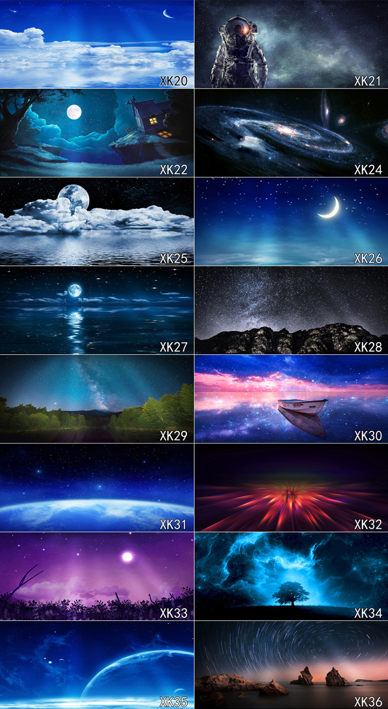 鱼缸背景纸画高清图3d立体壁纸水族箱贴纸壁画星空造景装饰5d定做200