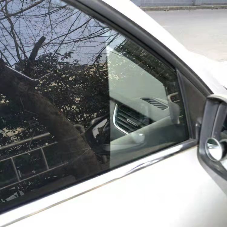 汽车静电遮阳膜面包车货车侧窗隔热膜太阳挡防晒玻璃膜后挡遮阳挡全黑