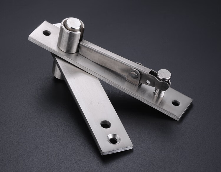 加厚不锈钢360度转轴木门上下铰链定位门轴天地轴旋转轴暗藏合页a款