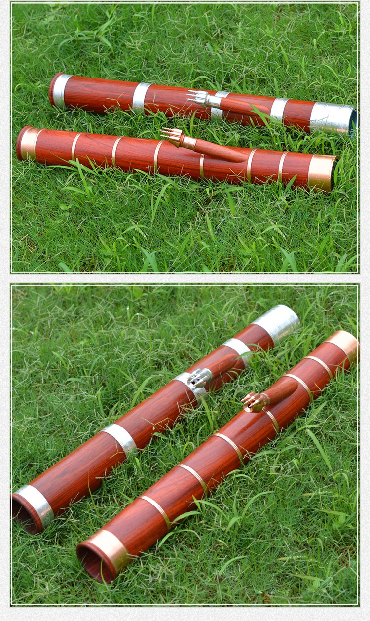 6015水烟筒 云南实木水烟筒特色花梨木大号烟小号式过滤烟筒定制