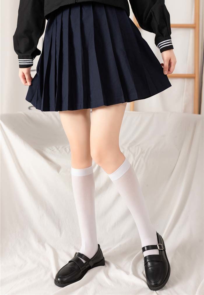 热卖儿童长筒袜女童长袜运动袜中筒袜小学生初中生穿的夏天薄袜子夏季