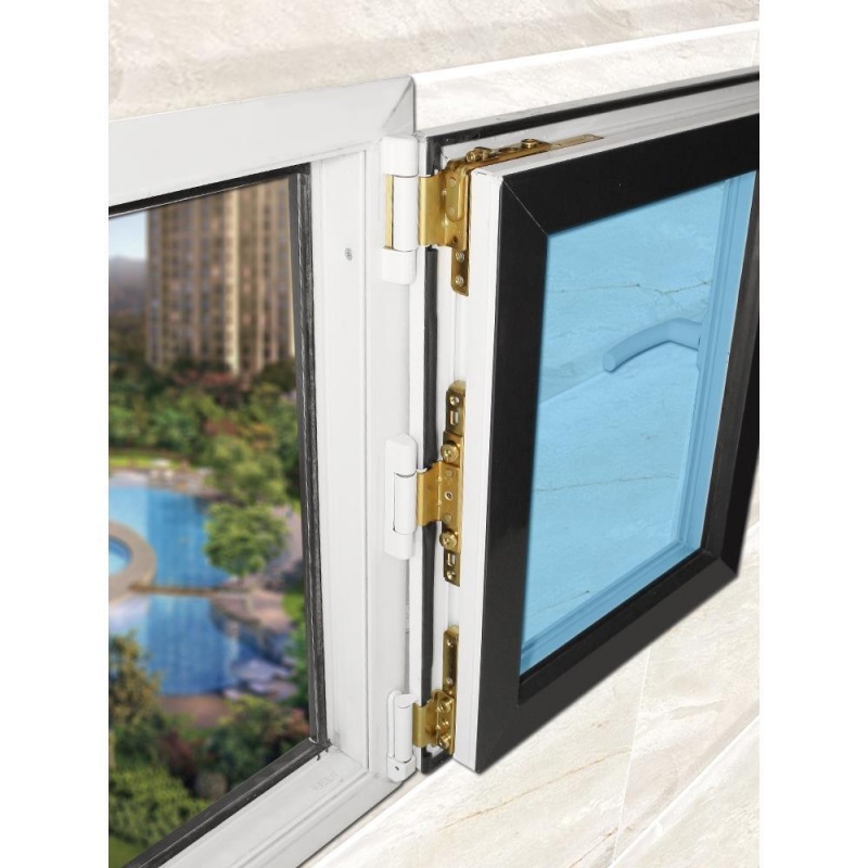 塑钢门合页塑钢窗配件合页 塑钢门窗铰链平开窗合页塑钢窗户角部铰链