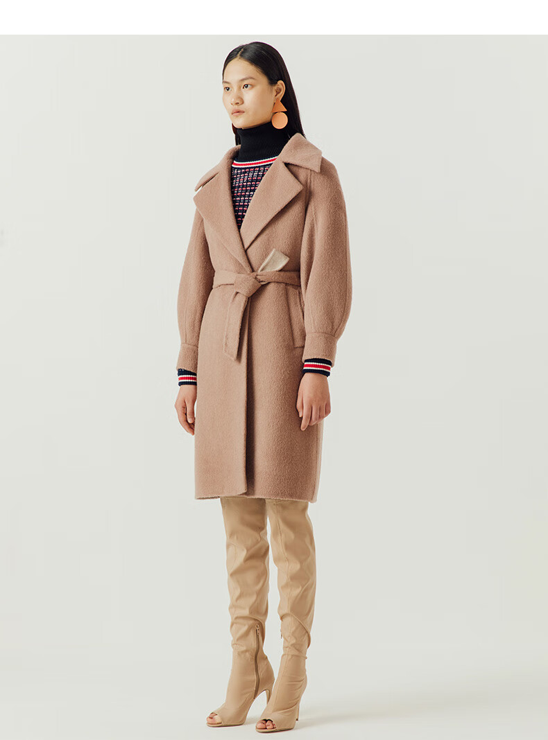 psalter诗篇冬季新款大衣6c38580140 珊瑚红 36