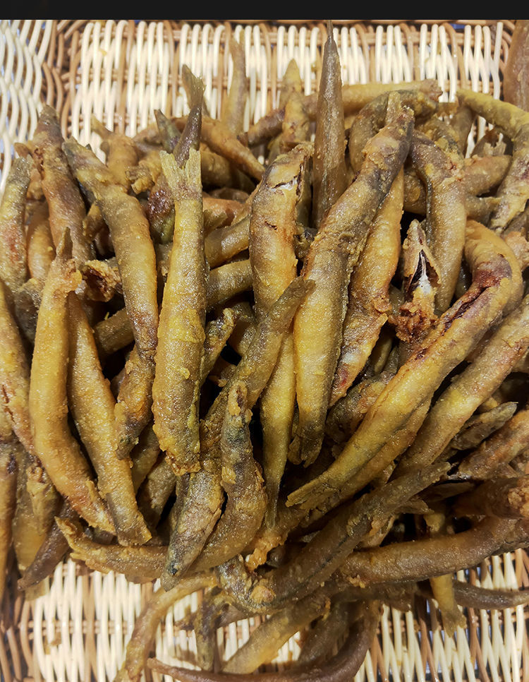 油炸泥鳅干去内脏农家自制批发原味小泥鳅干货即食休闲小吃去内脏250