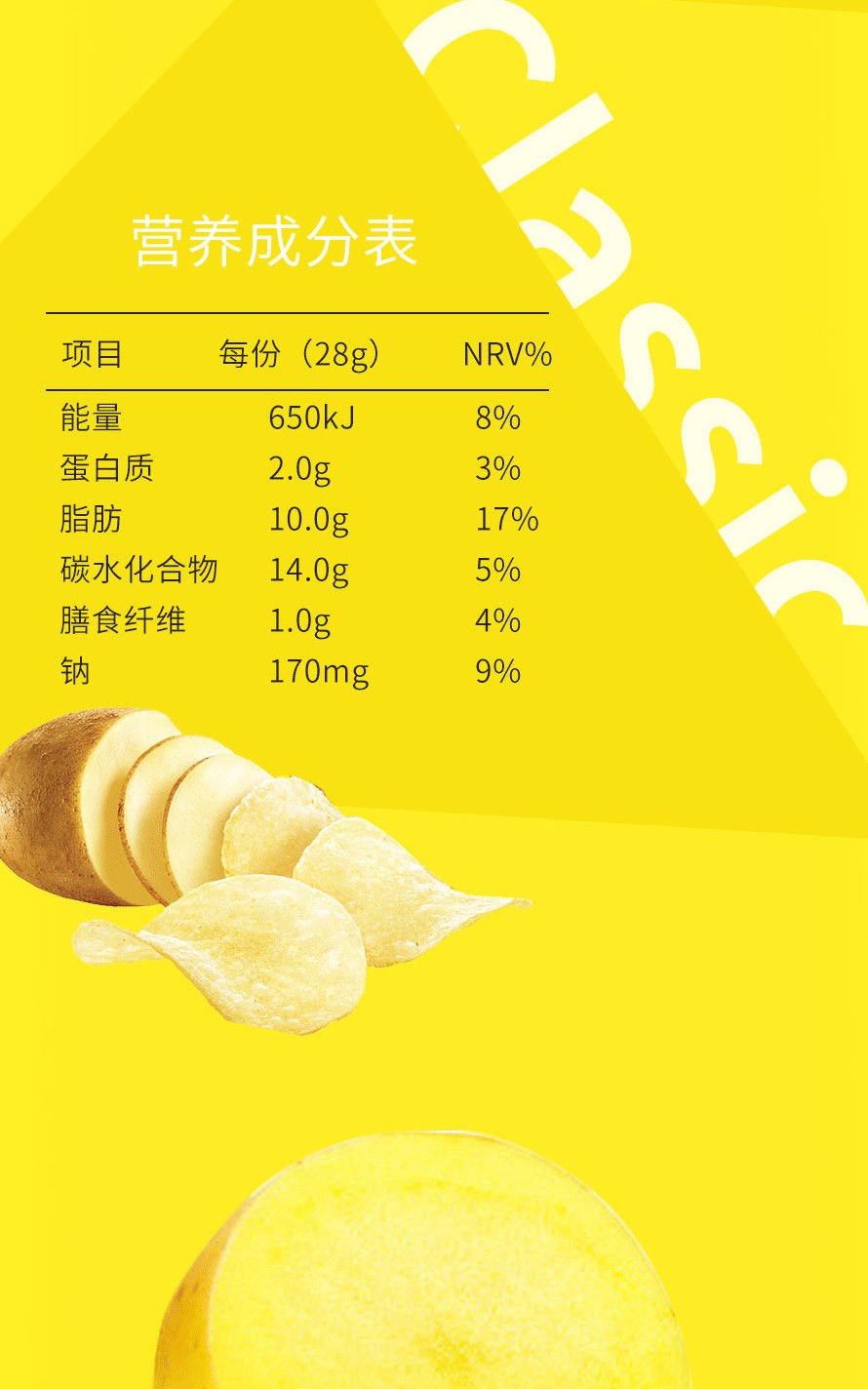更多参数>>净含量:201-500g口味:原味类别:薯片包装形式:袋装货号:dhp