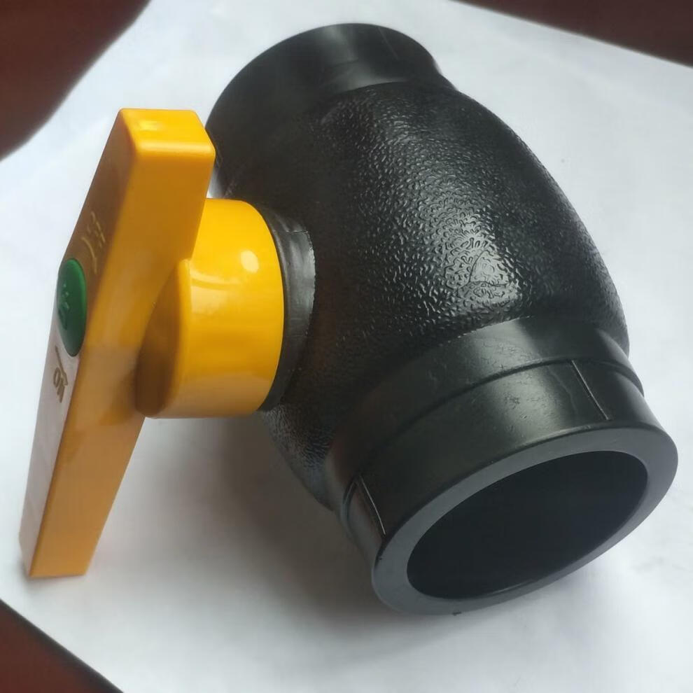 z 全新料pe截止阀升降式 卡簧式 承插式 水暖管件 110(4寸)定制款定制