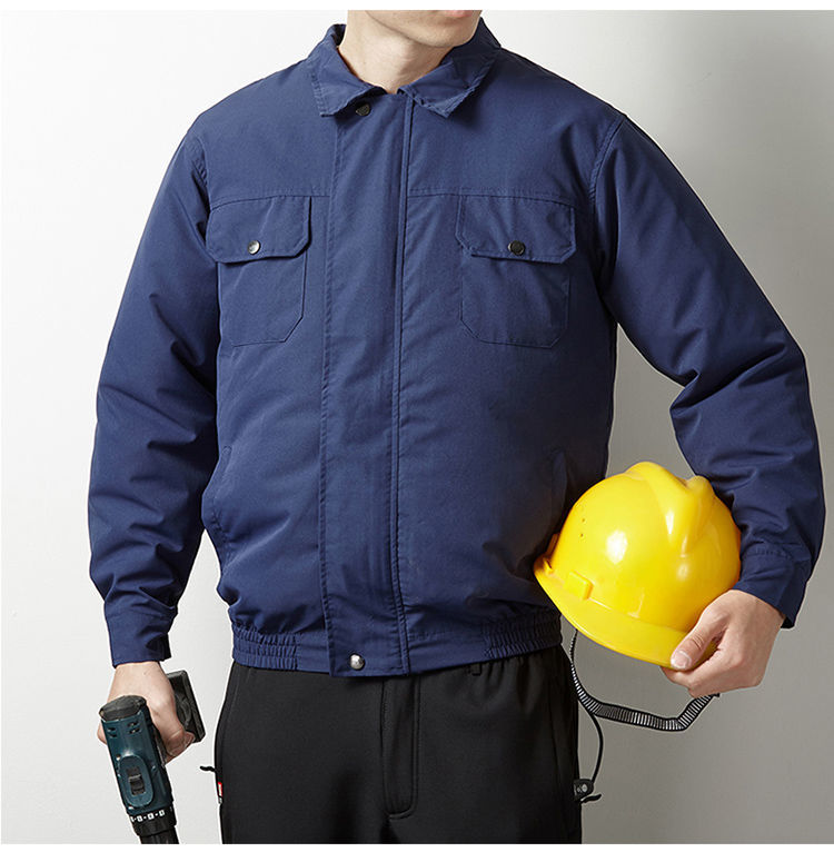 恒坠倾祥夏天空调服风扇衣电焊工装户外劳保服耐磨防嗮透风男迷彩服