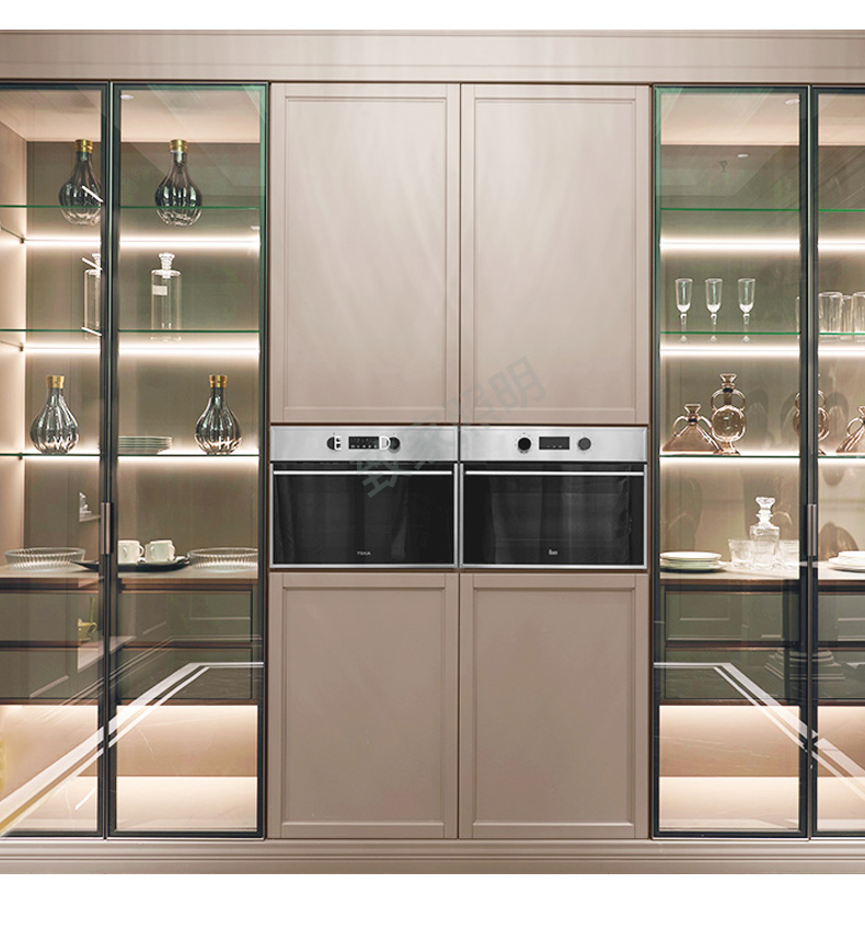 线型灯线条灯led玻璃层板灯卡8mm厚玻璃感应灯带酒柜线条灯展柜隔板灯