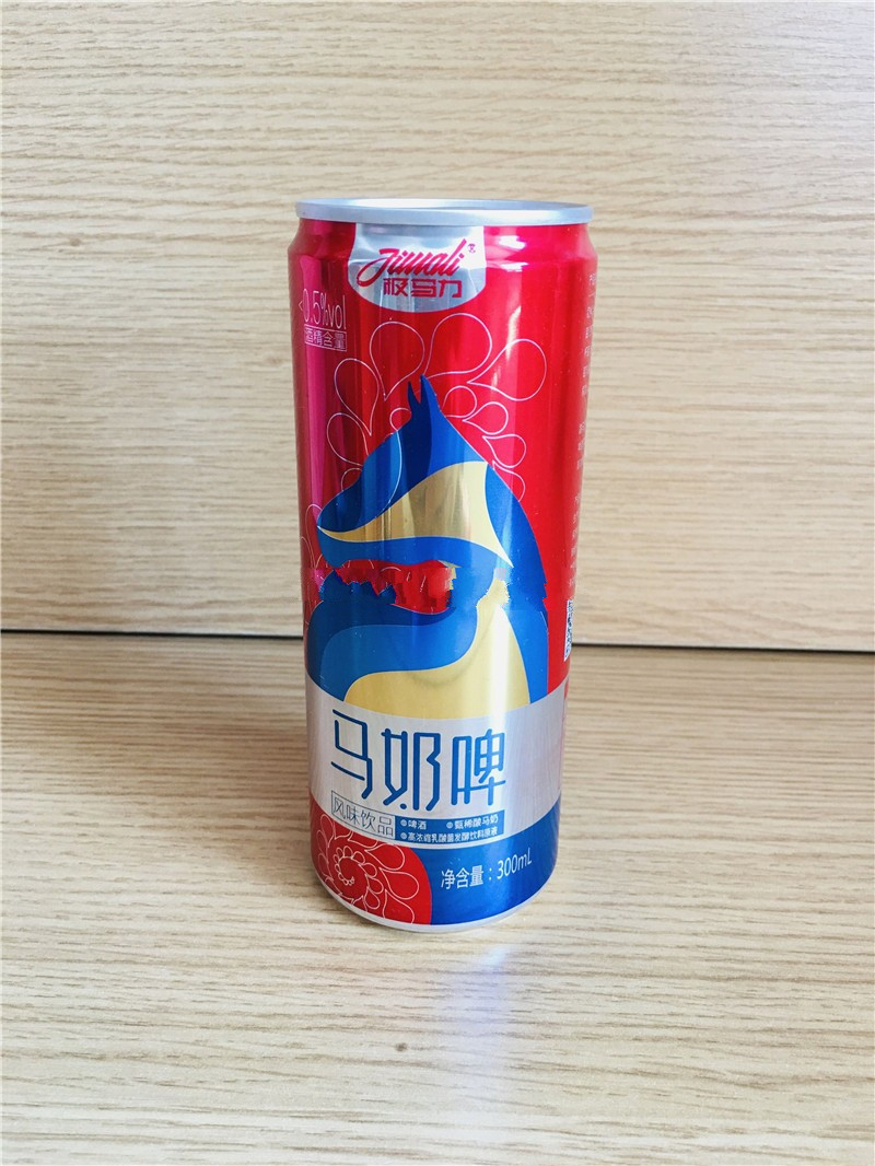 极马力 内蒙古极马力马奶啤酒中蕴马业乳酸菌酸马奶啤饮料 极马力马奶