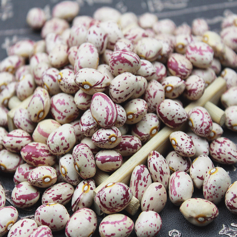 大粒奶花芸豆900g 新货花芸豆 饭豆 农家奶花豆 白花豆芸豆 年货