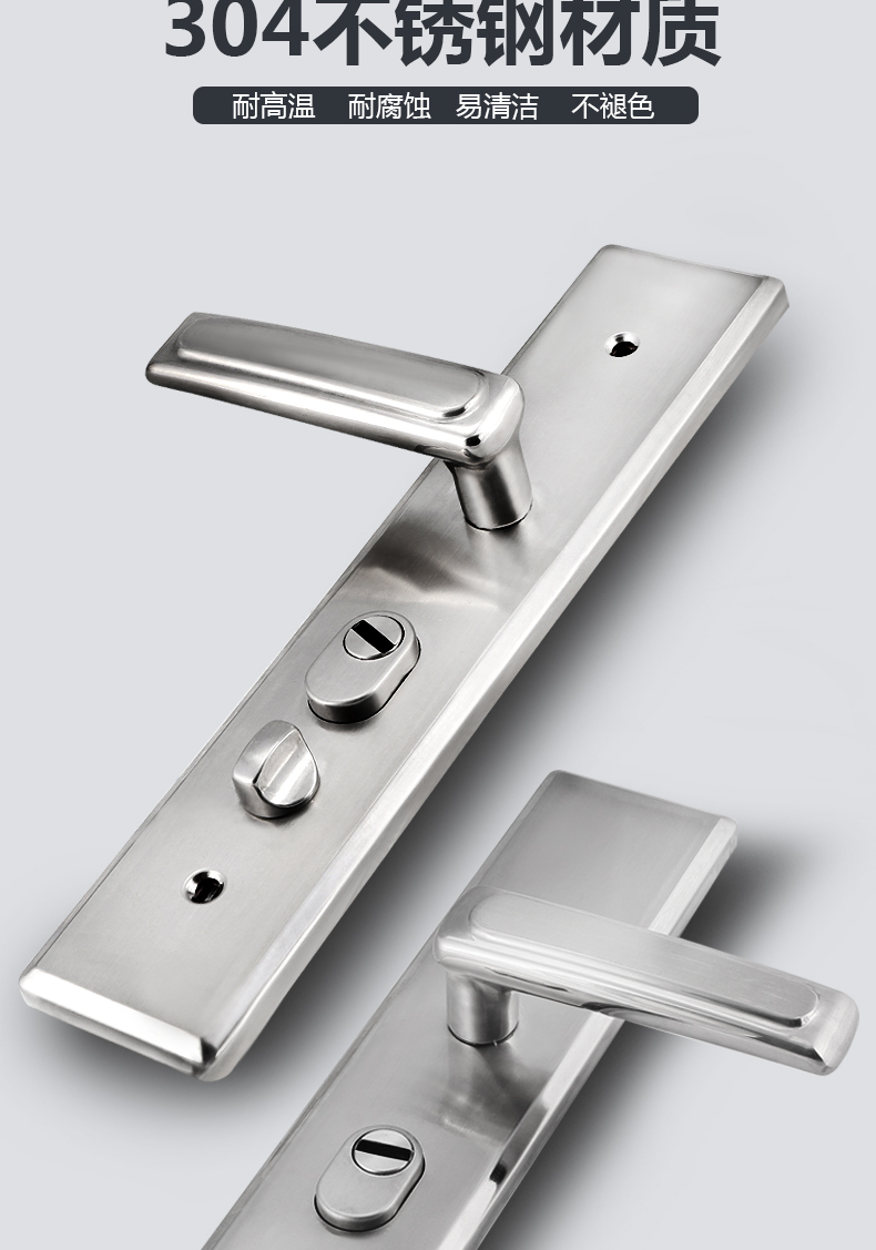 王力锁王力步阳新多c级老式防盗门锁机械锁家用通用型配件大红古铜双