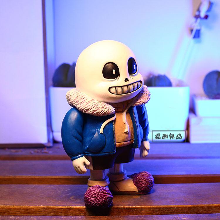 传说之下inksansundertale周边骷髅兄弟模型摆件男生礼物sans插袋款全