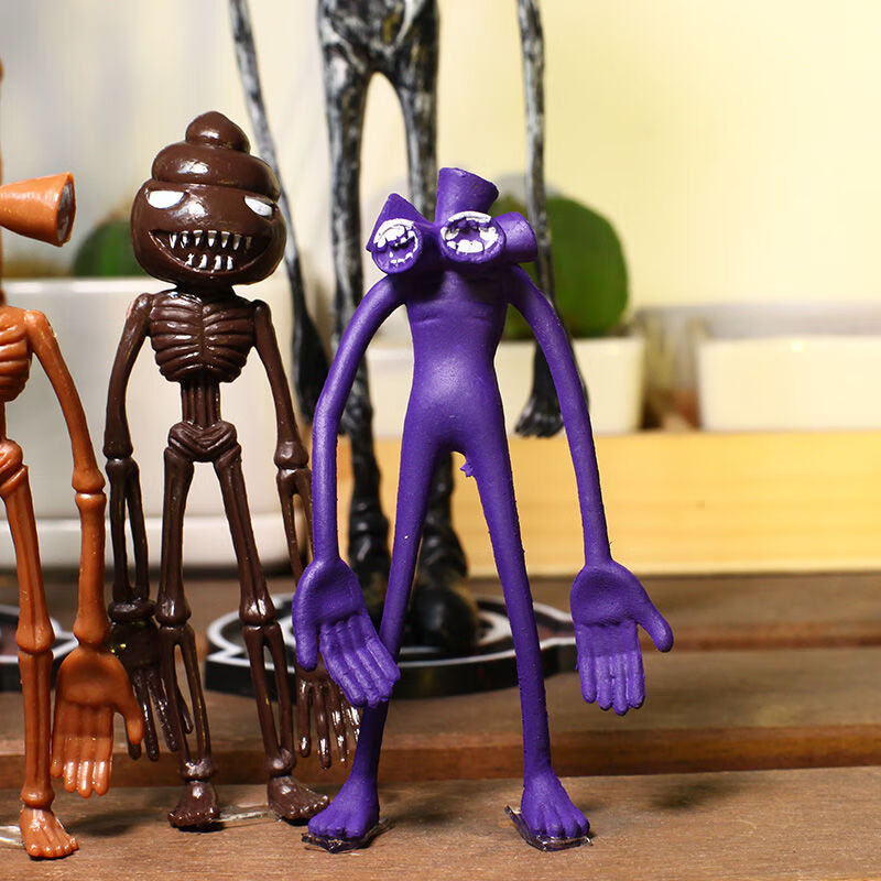 警笛1头汽笛1人 6789警笛1头怪兽玩具汽笛1人套装都市传说怪物收容