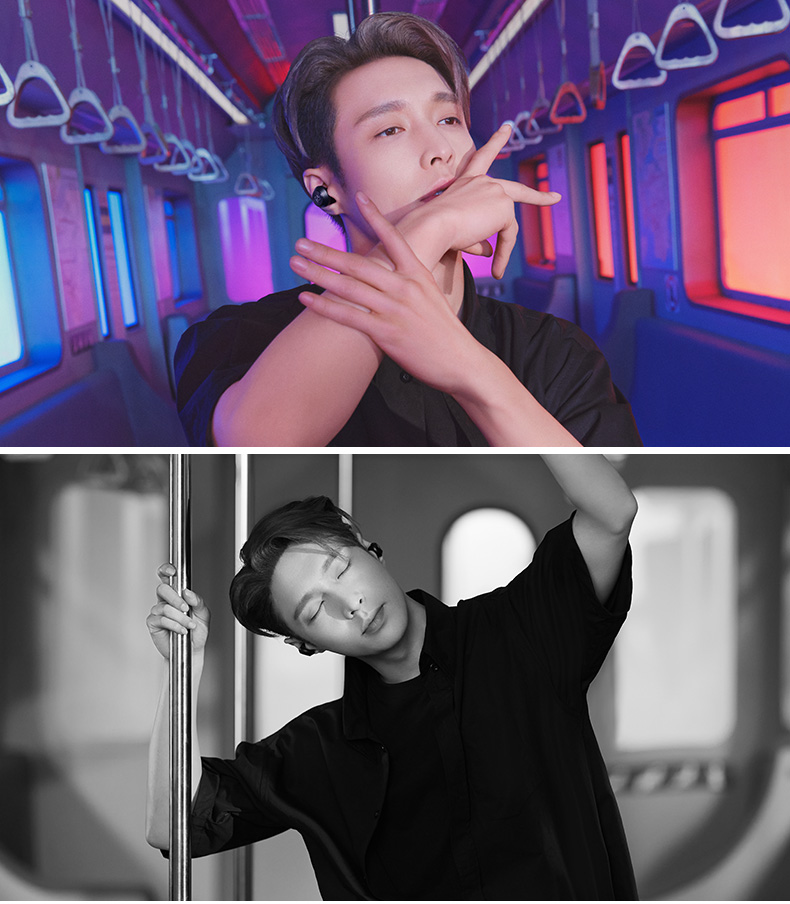 张艺兴同款bobeoplayeq真无线蓝牙主动降噪耳机入耳式bo耳机黑色官方