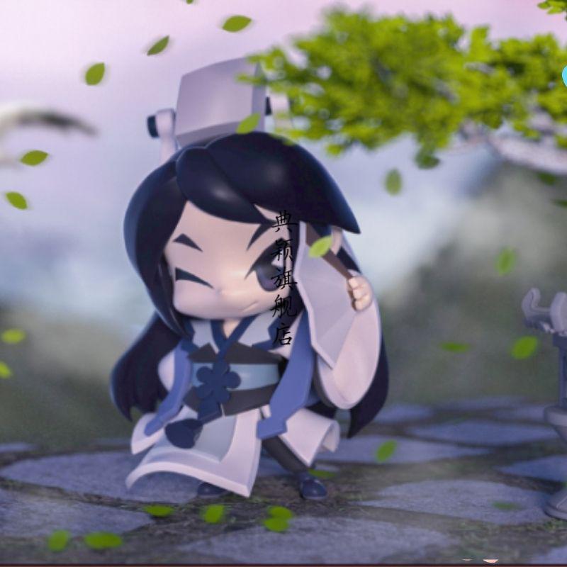 仙游记二郎神齐天小圣公仔潮流玩具皮肤礼物 mzq-盲盒指定款慕容笑天