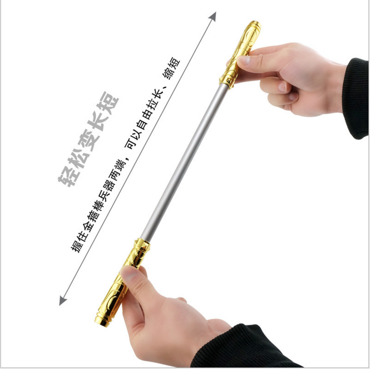 王者荣耀转转笔金箍棒孙悟空王者周边孙悟空如意金箍棒全息碎影合金