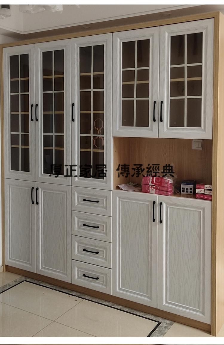 定制柜门欧式柜门板定制全铝合金网格百叶定做晶钢现代鞋柜衣柜柜门砂