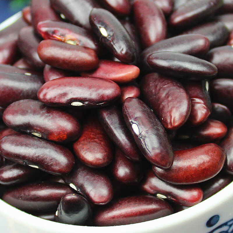 云南红腰豆农家自种大红豆红芸豆饭豆豆馅打豆浆豆类杂粮红腰豆1斤