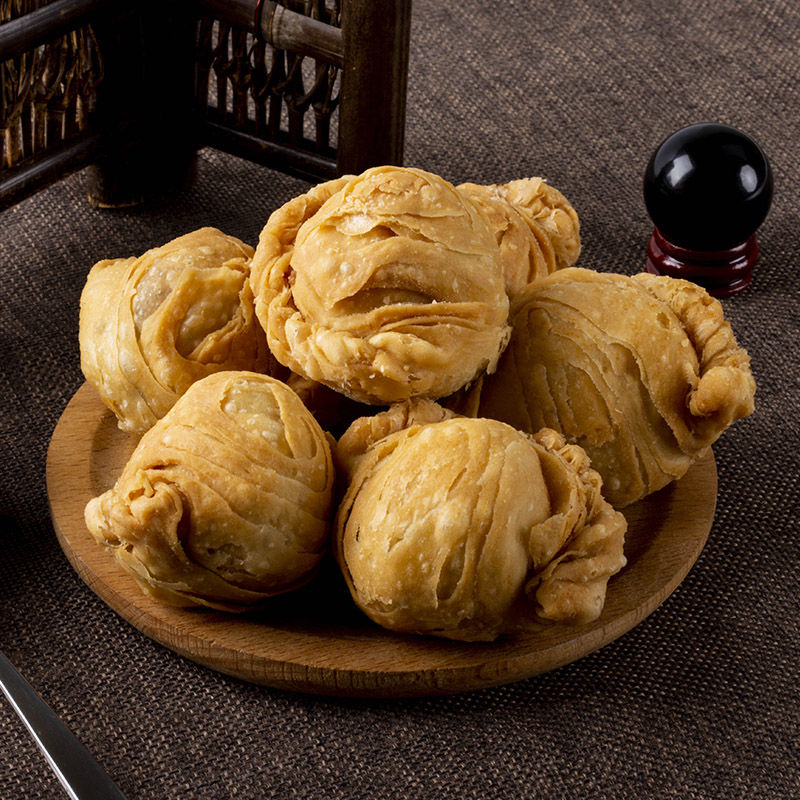 陕西蒲城特产传统手工酥饺礼零食特色小吃炸酥饺礼盒装甜糕点 1盒