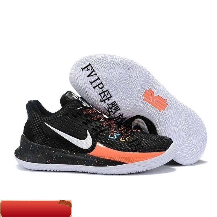 【官方自营旗舰】简霏欧文2代篮球鞋low黑白彩条男女低帮气垫耐磨运动