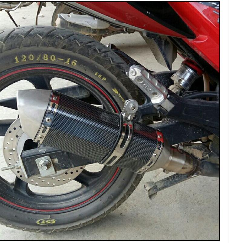 摩托机车yamaha雅马哈小忍者r6炸街双嘴出消音器后段端尾喉排气管 180