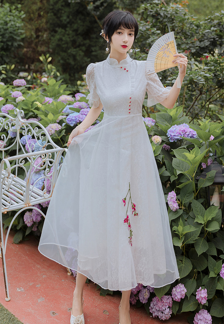 1成人礼公主裙成人蓬蓬裙夏季欧式宫廷雷丝蕾丝公主仙女连衣裙生日礼