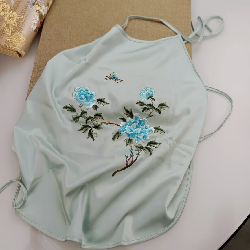 肚兜成人苏绣刺绣成品真丝刺绣女成人肚兜复古中国风内衣丝绸女士吊带