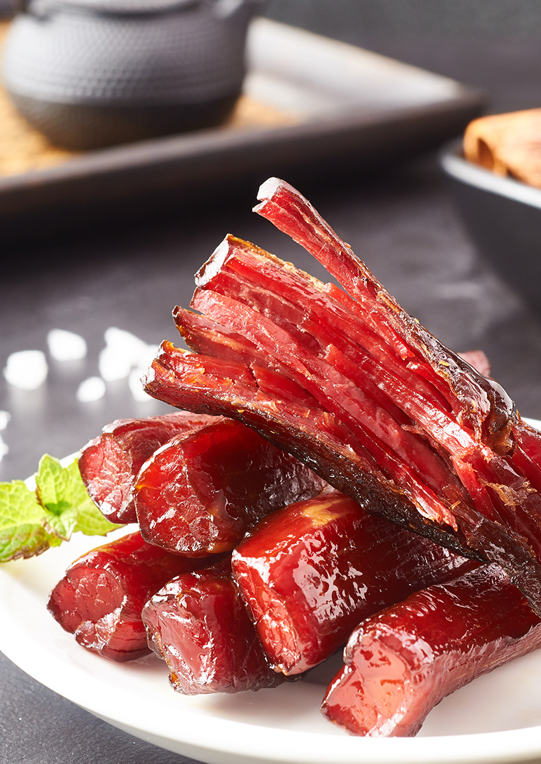 品质保证来伊份风干牛肉干75g牛肉干肉脯风干牛肉网红零食手撕牛肉条