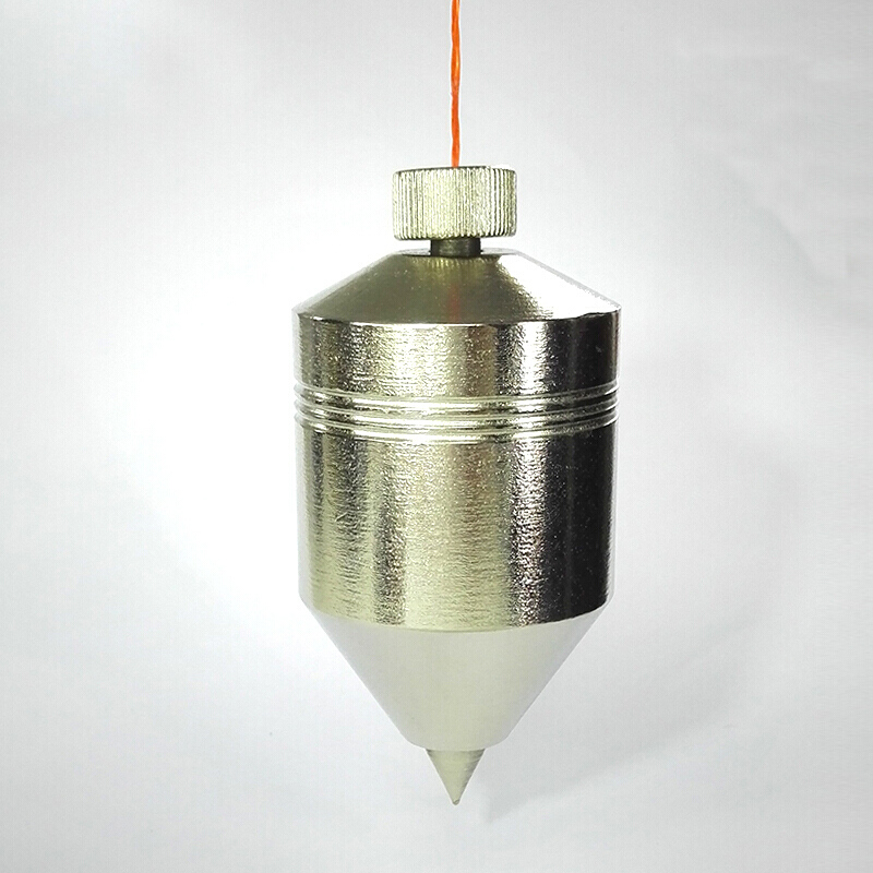 活尖垂球测绘锤球100g测量线坠150克垂球250克吊线坠500g金属线锤定制