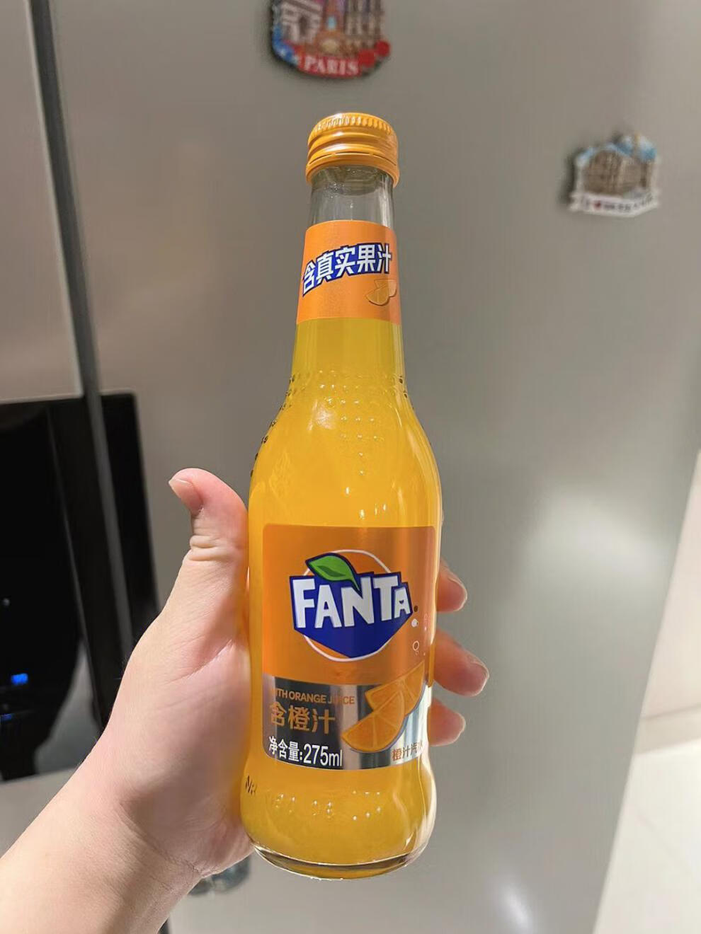 新包装透明玻璃瓶装雪碧气泡水果汁饮料芬达可乐碳酸饮料饮品 随心拼4