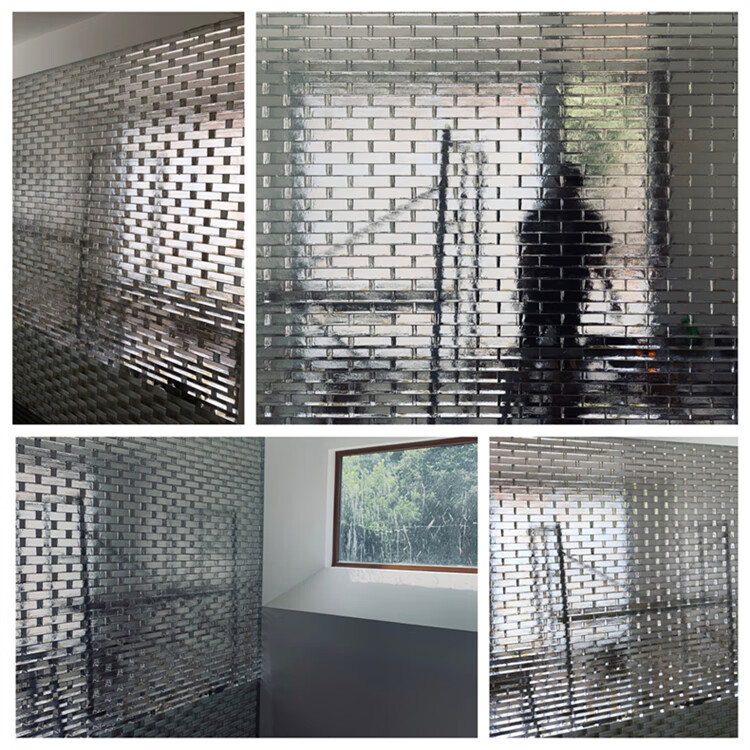 玻璃砖透明玻璃砖隔断墙玄关实心彩色磨砂卫生间白方形水晶砖块