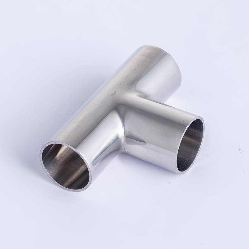 不锈钢三通接头304厂家卫生级镜面抛光级焊接水管三通 Φ19*1.5mm