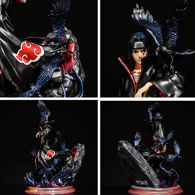 火影忍者晓组织全套鼬鬼鲛佩恩角都飞段小南迪达拉超大型手办模型