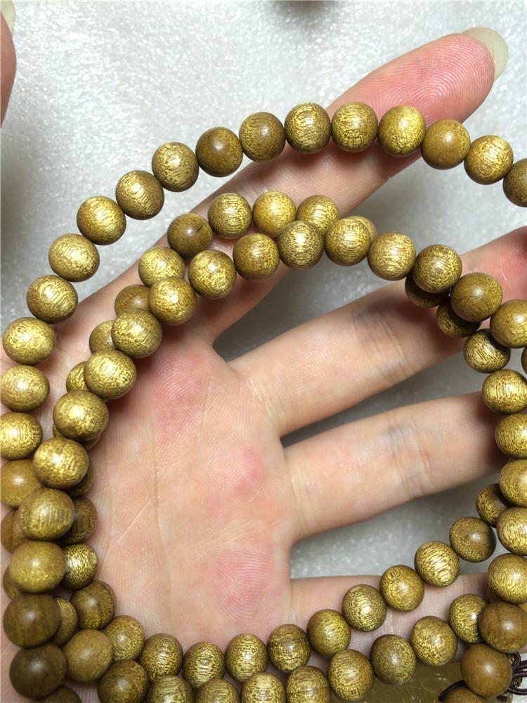 芝林阁 正宗金丝楠木手串2.