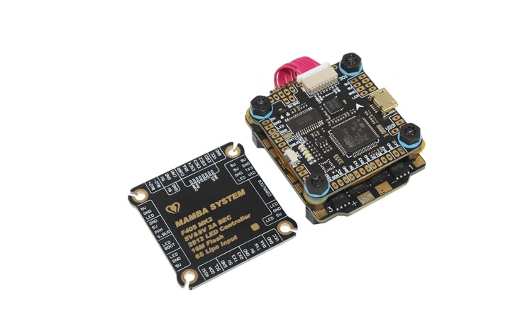 大通曼巴mamba f405mk2 40a 50a 四合一穿越机f4飞控电调飞塔 6s 单f4