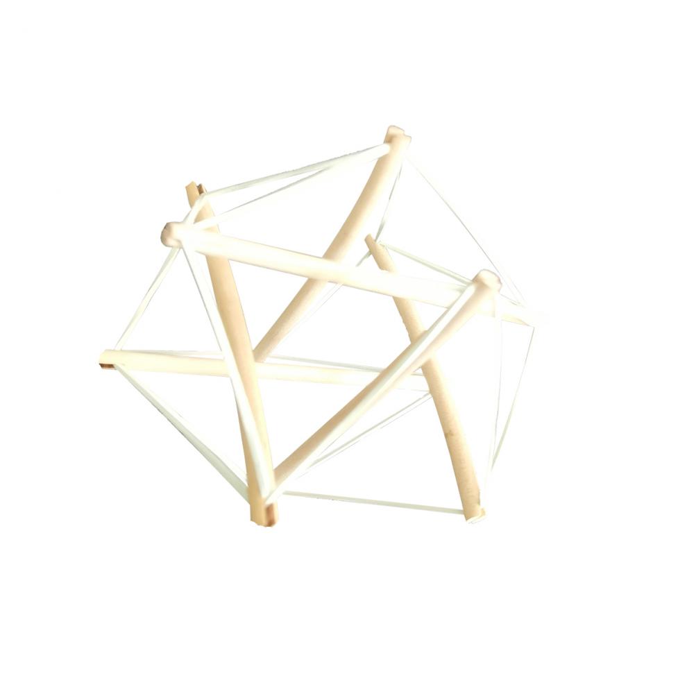 张拉整体解剖列车张拉整体模型结构要素人体筋膜张拉教具演示动态实用