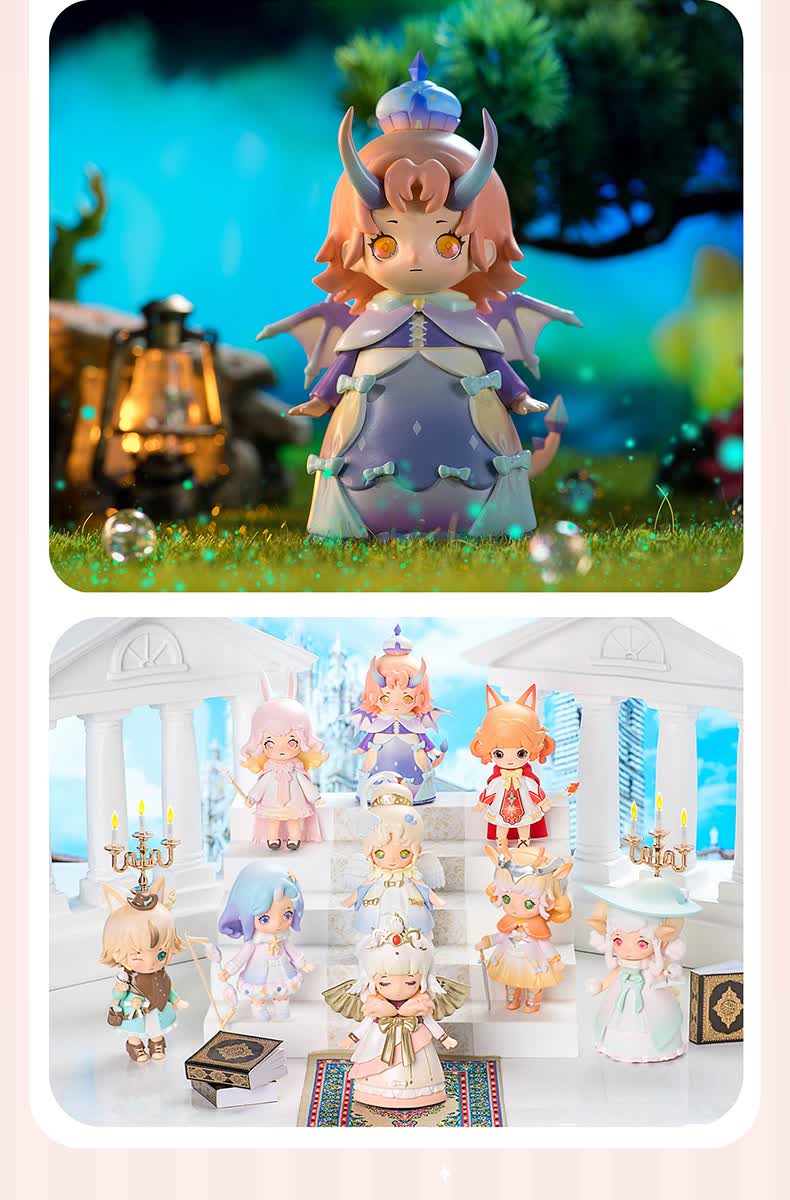 liroro莉洛洛盲盒王国动物之境系列盲可爱摆件少女心生日礼物手办