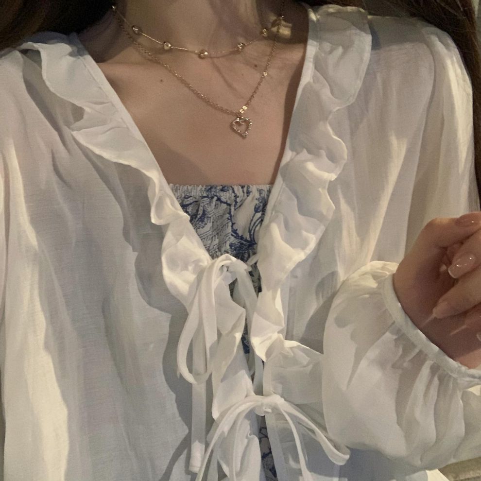 吊带背心碎花 碎花吊带背心 夏季女内搭外穿褶皱露肩锁骨无袖上衣