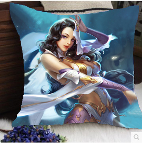 动漫抱枕王者荣耀狄仁杰万华夜歌云间偶戏澜孤猎长头靠垫周边 孙悟空