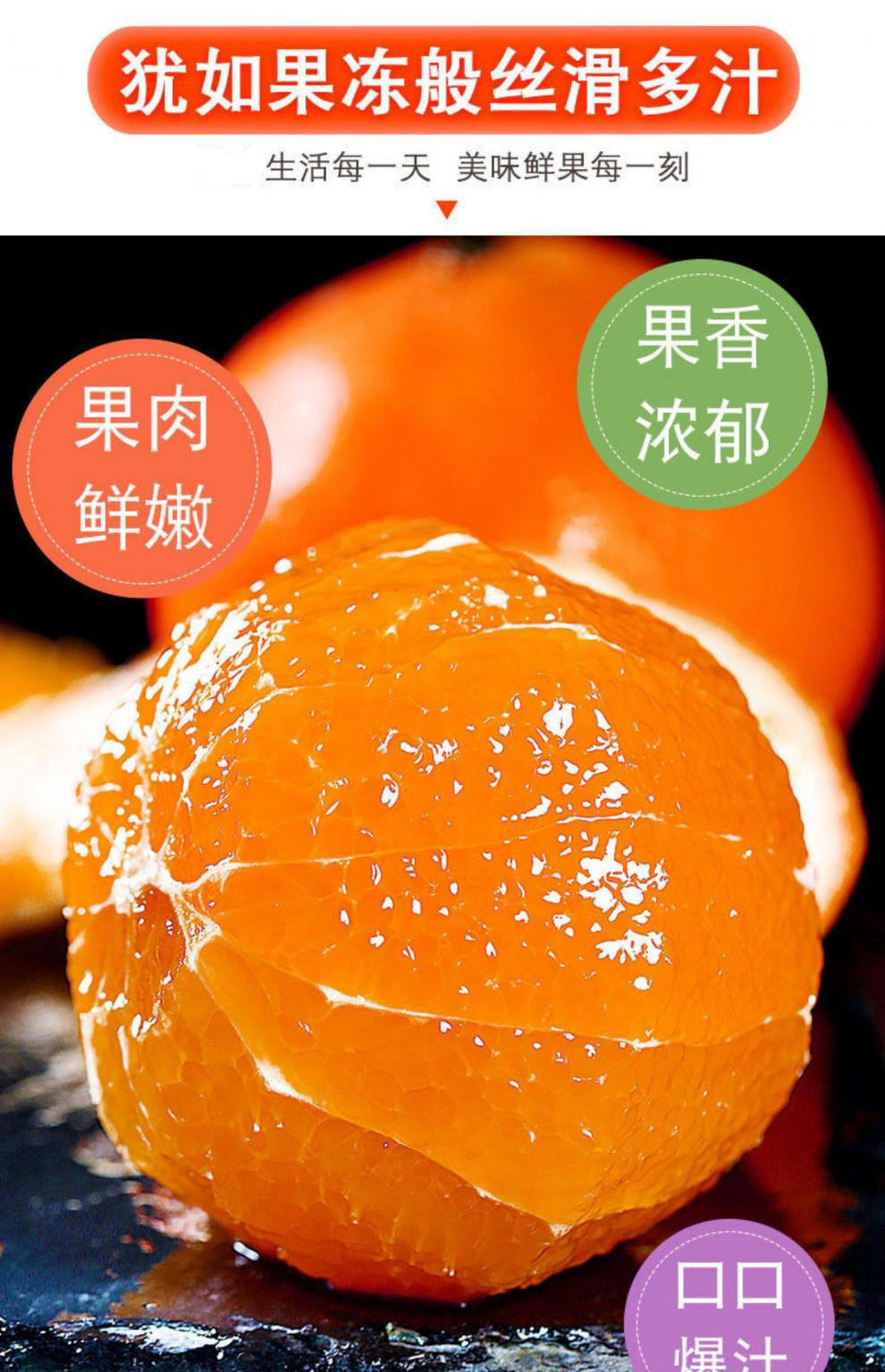 (现货速发)四川青见柑橘 现摘新鲜果冻橙 农家自种蜜橘 孕妇水果 精选